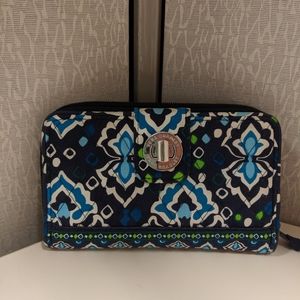 Vera Bradley turnlock wallet